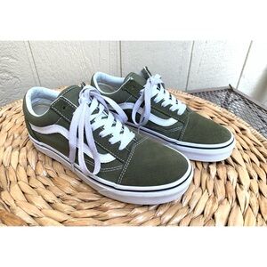 Vans Green Suede/Canvas Women’s 7